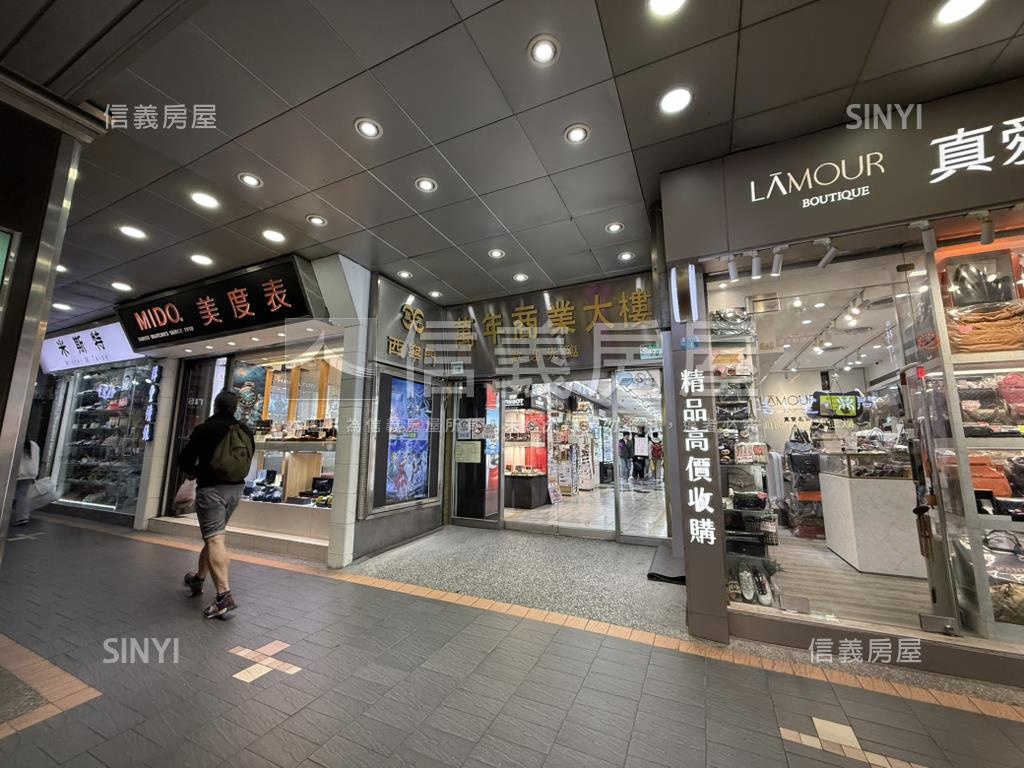 西門萬年人潮金店房屋室內格局與周邊環境