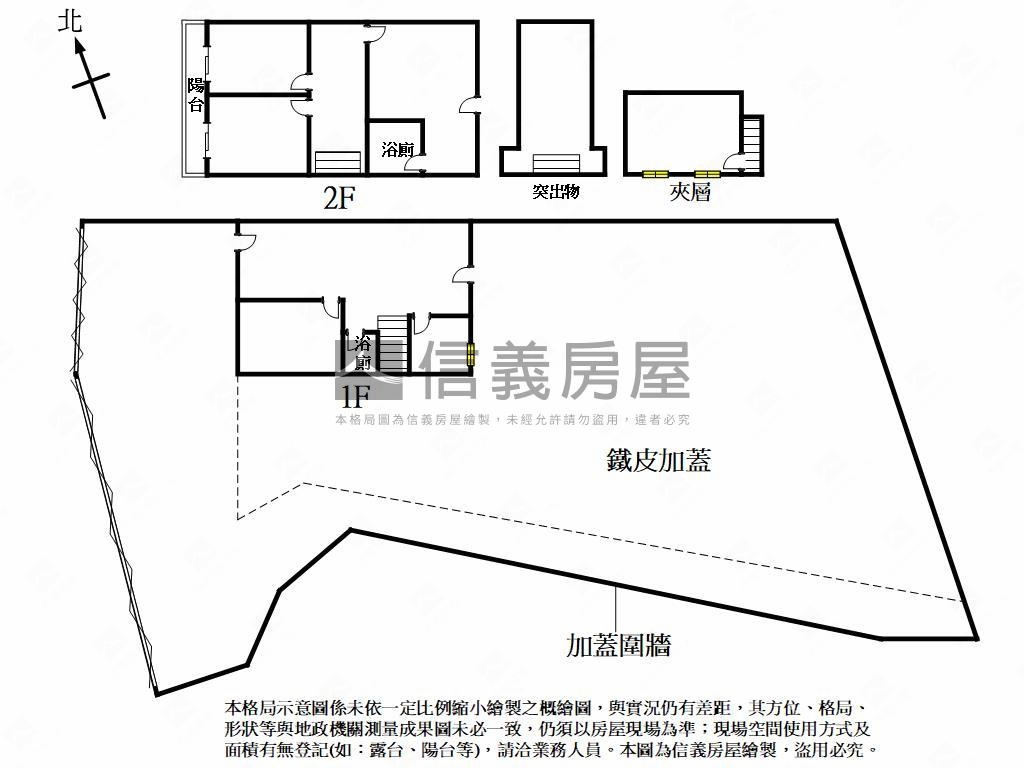 大里地近千坪丁建廠房房屋室內格局與周邊環境