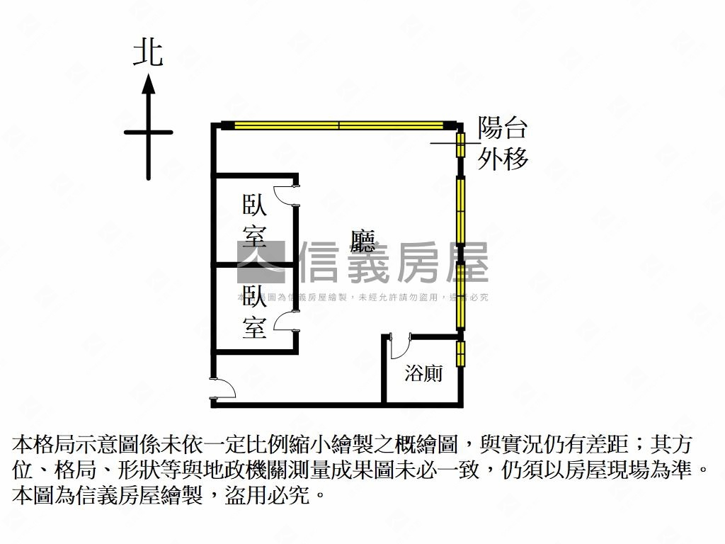 松江路後棟邊間住辦房屋室內格局與周邊環境