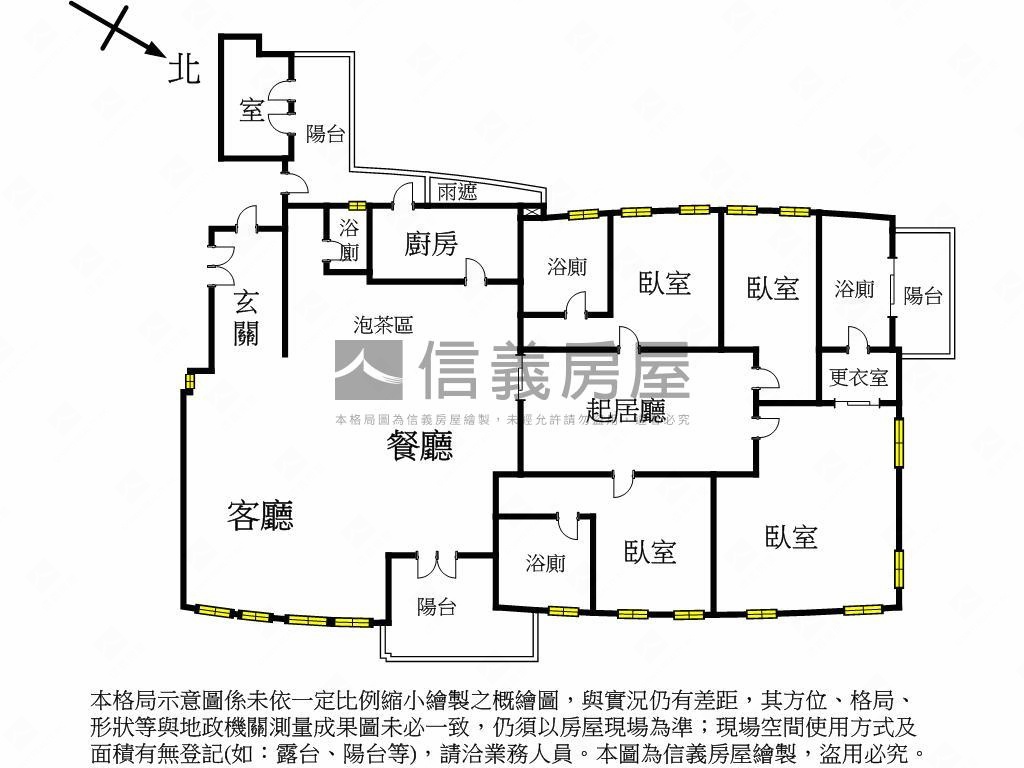 特區大陸工程謙岳‧水釉房屋室內格局與周邊環境