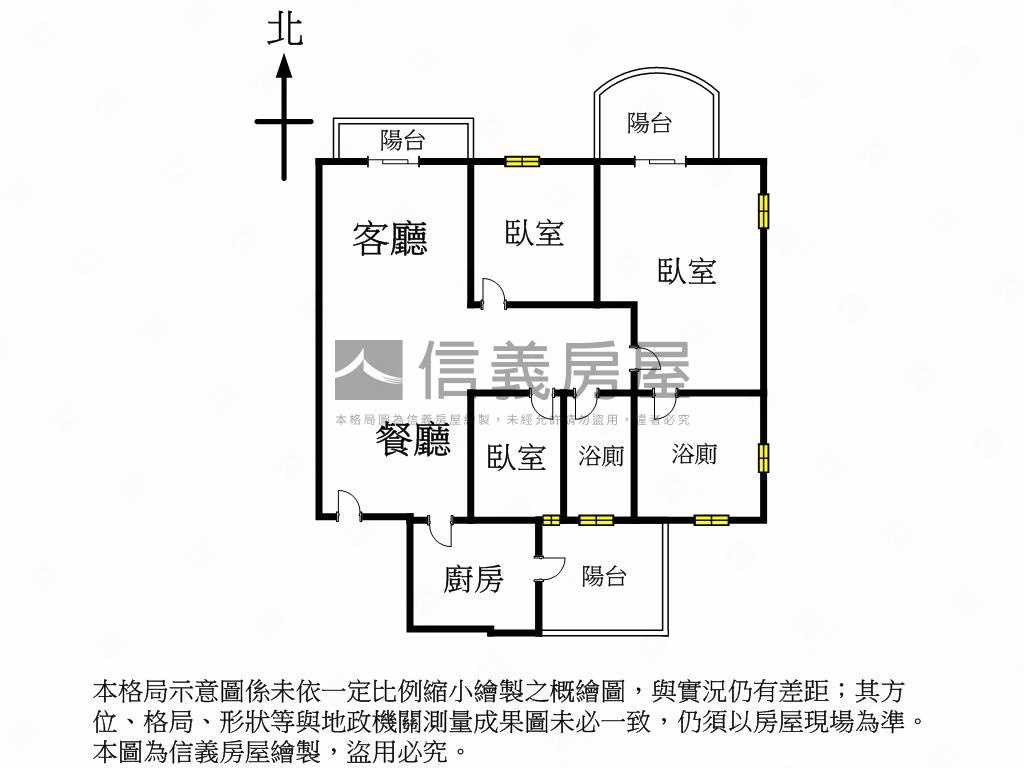 全新富宇沐曦三房平車房屋室內格局與周邊環境