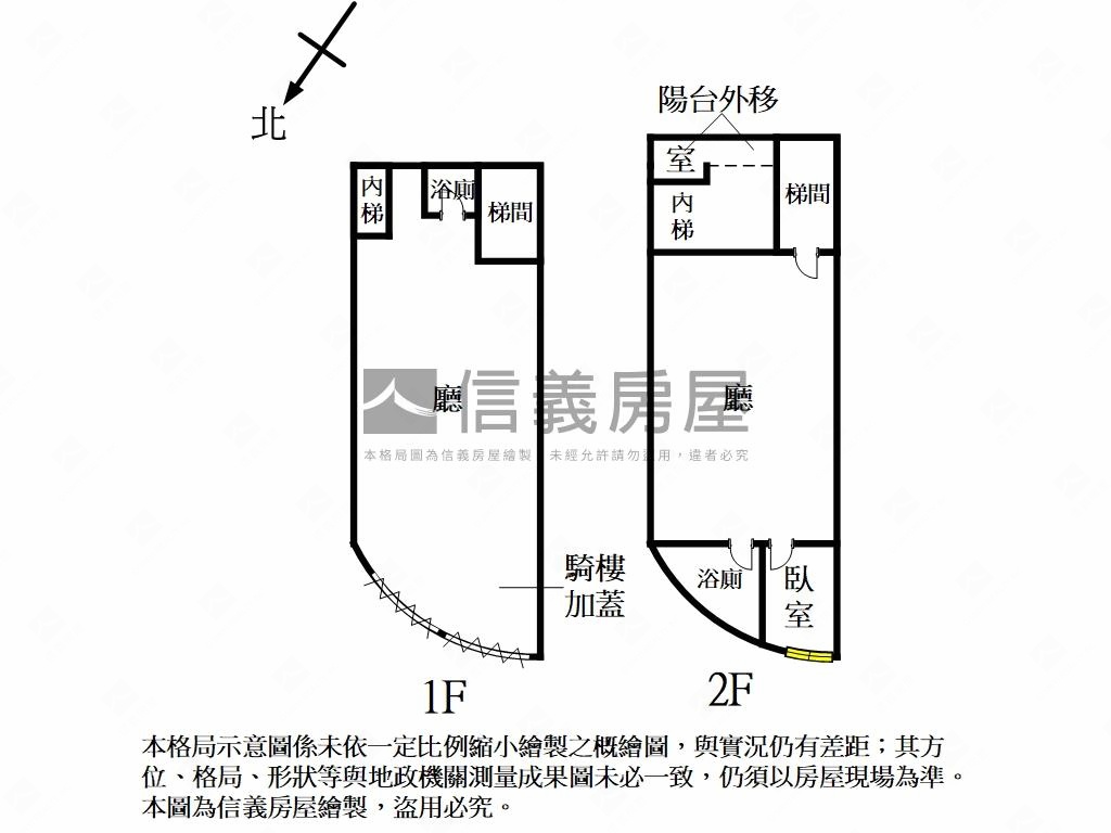 音樂廳對面稀有金店１＋２房屋室內格局與周邊環境