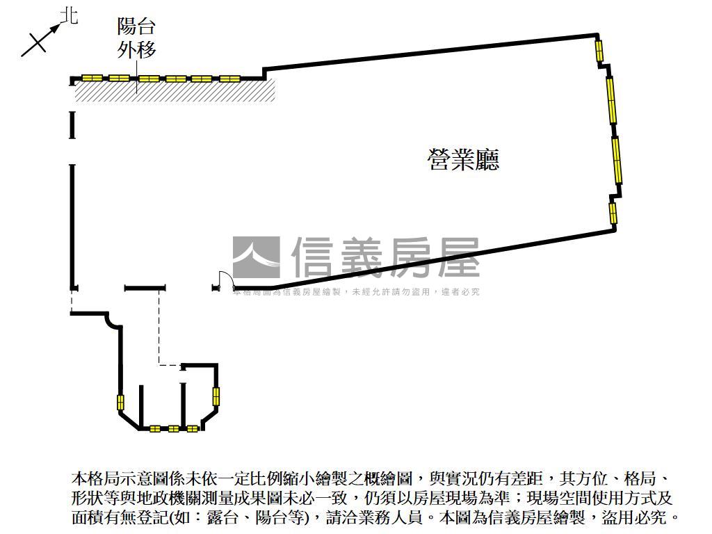 火車站前｜商業大空間房屋室內格局與周邊環境