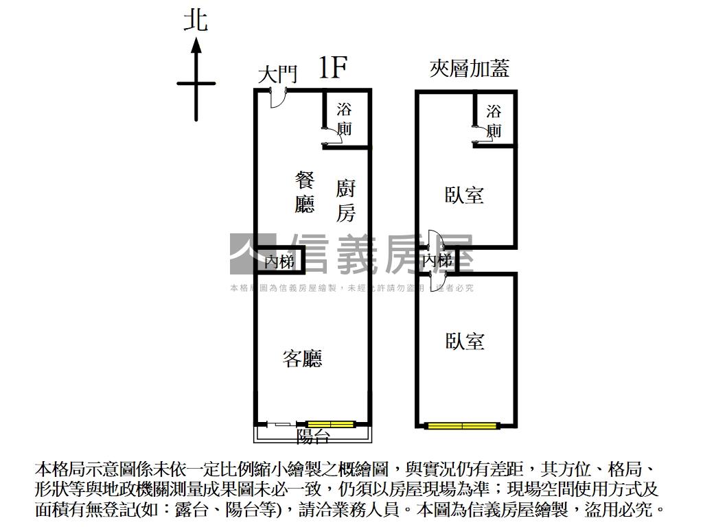 幸福安然加冕挑高一樓房屋室內格局與周邊環境