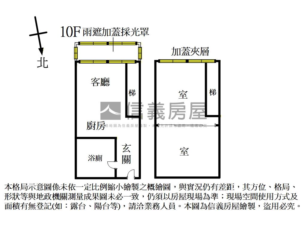 亞曼尼挑高附平移車位房屋室內格局與周邊環境