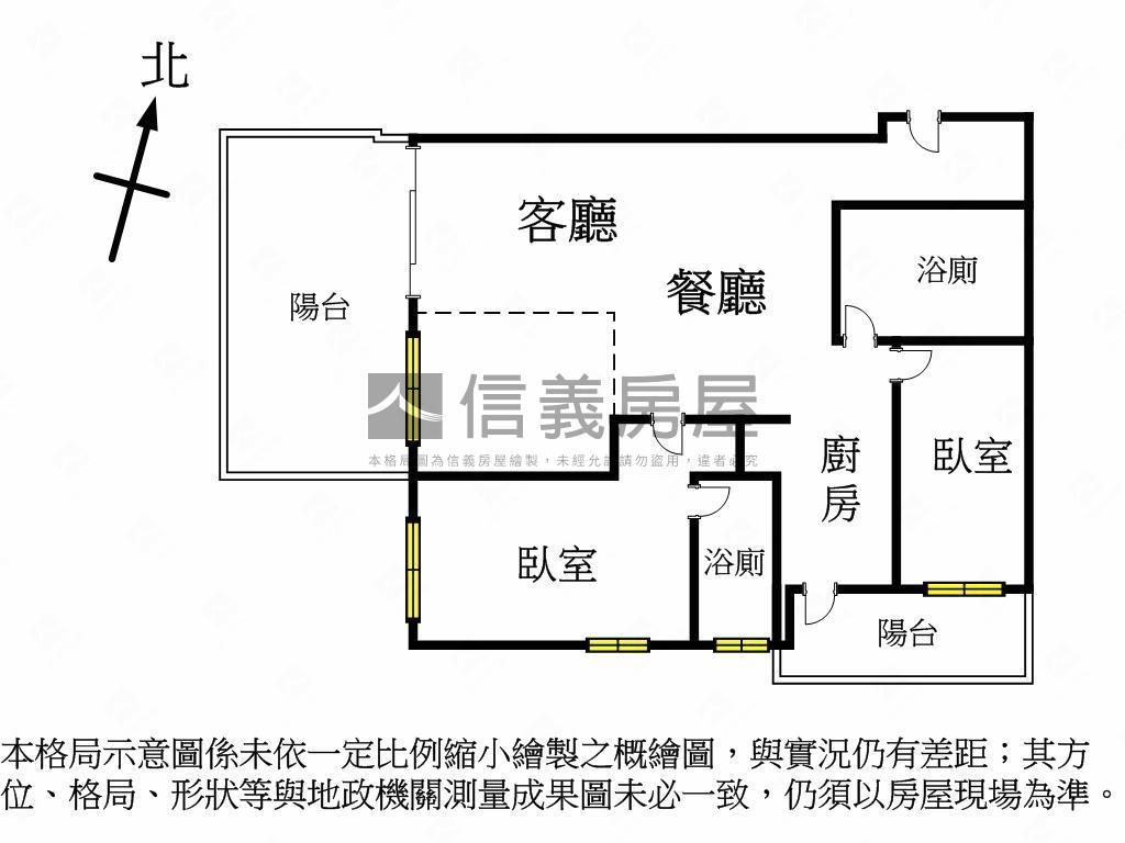 白天鵝樹海成家兩衛平車房屋室內格局與周邊環境