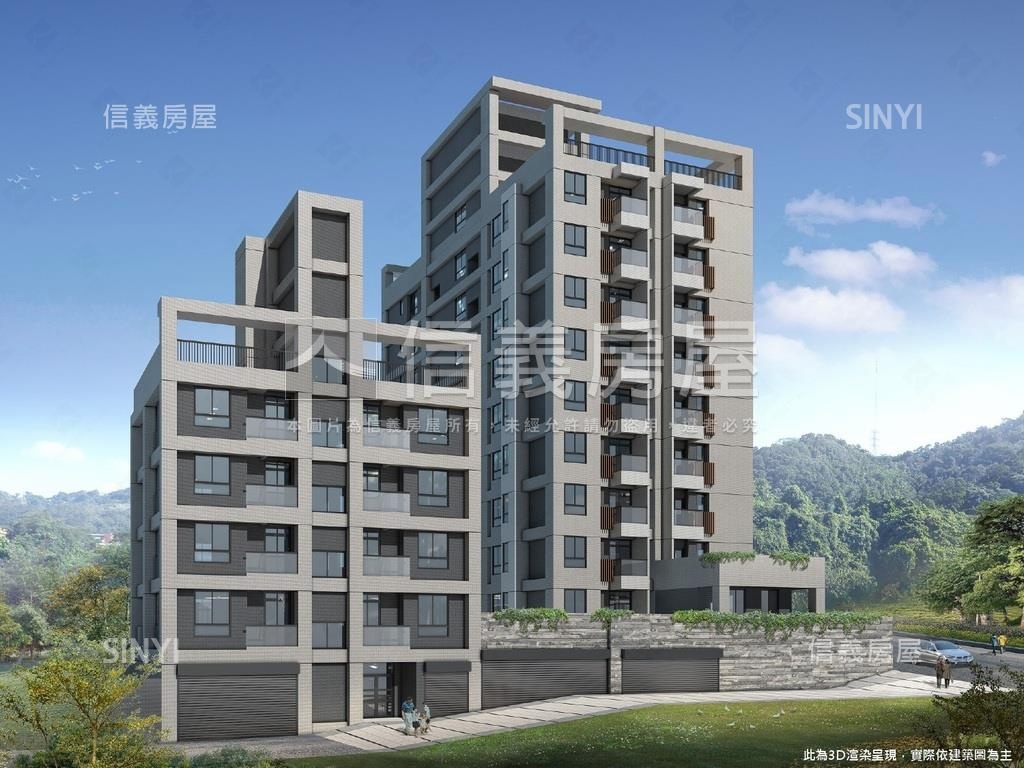 里山韻大邊間三房房屋室內格局與周邊環境