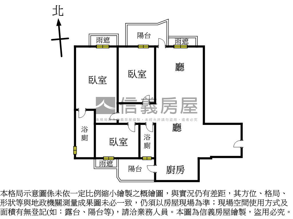 文山公園美景三房雙平車房屋室內格局與周邊環境