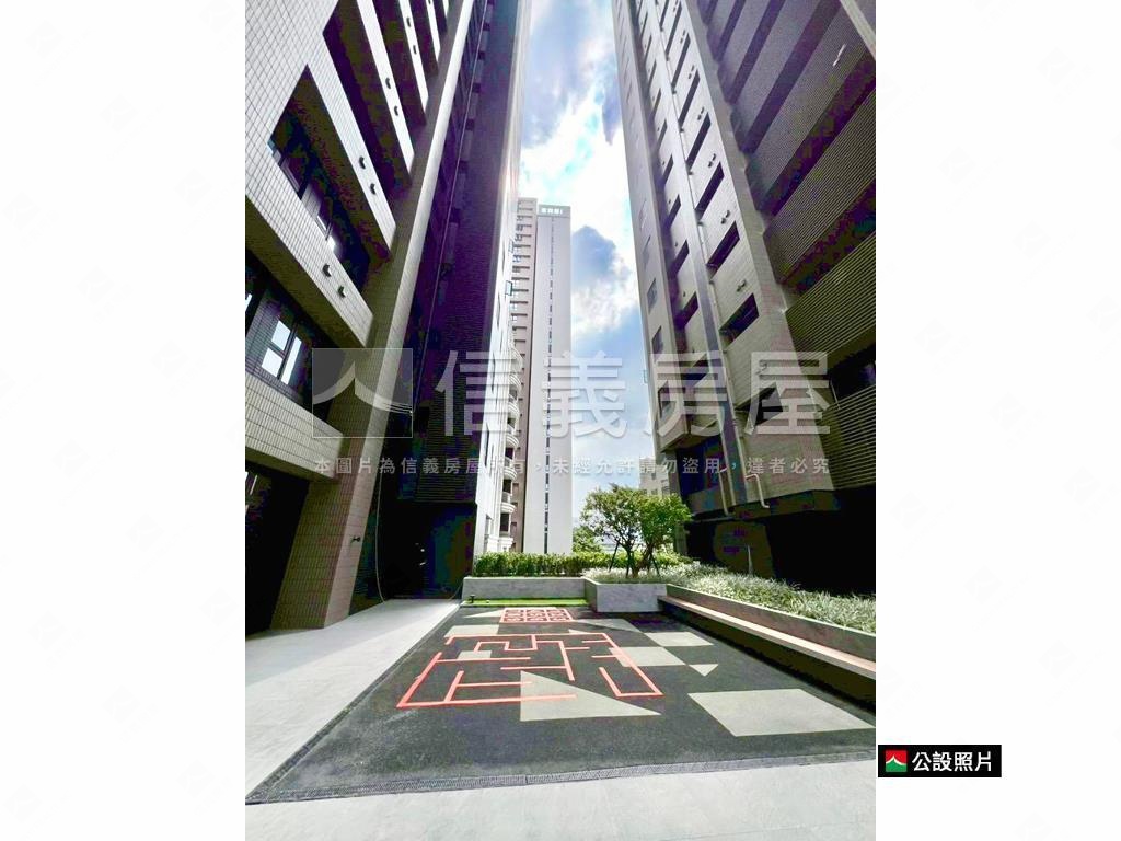 新美齊画世代三房車位房屋室內格局與周邊環境