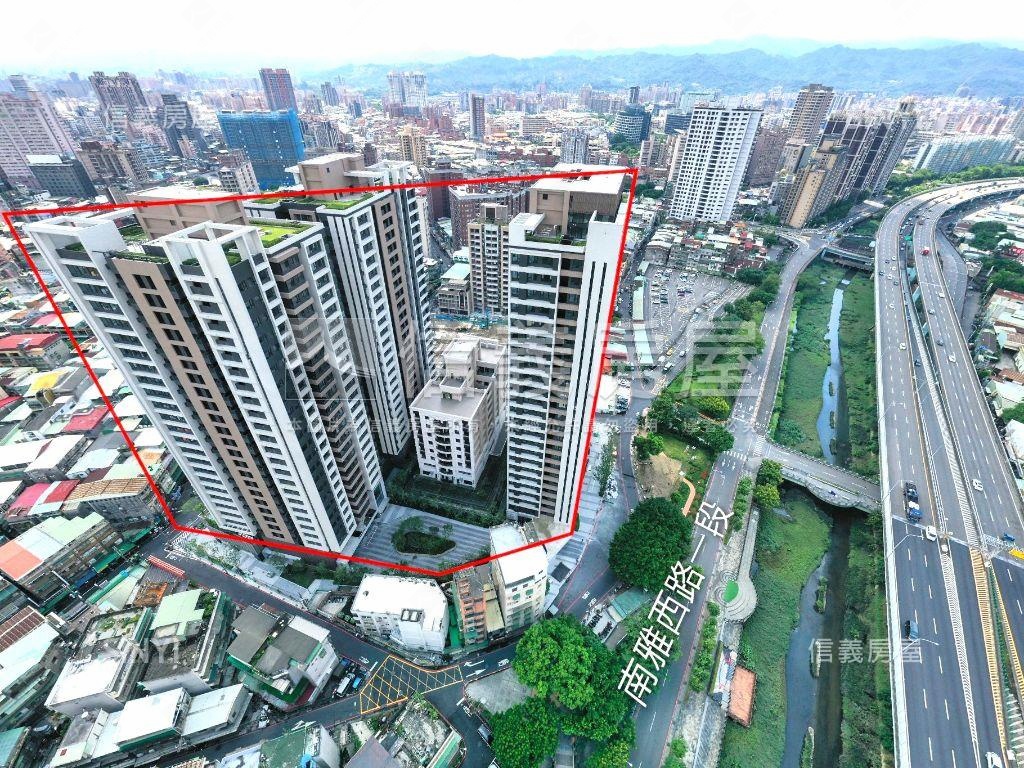 大陸工程新美齊三房車位房屋室內格局與周邊環境