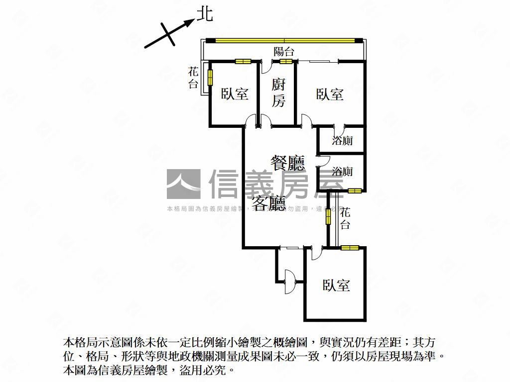華興重劃三房車位房屋室內格局與周邊環境