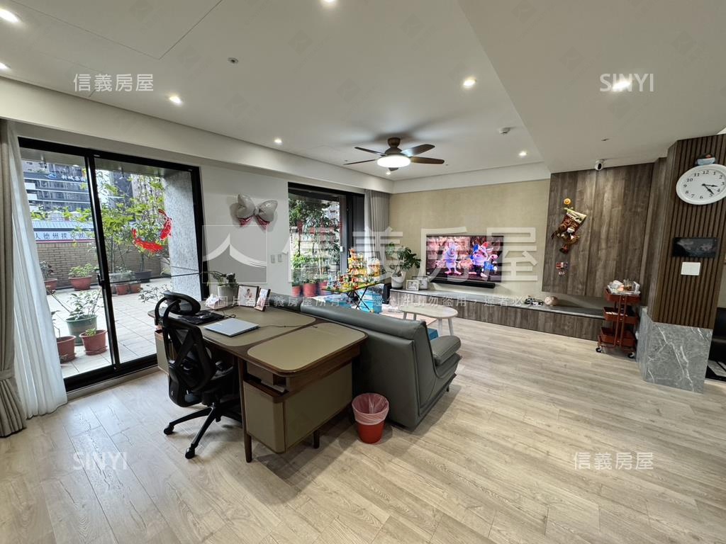 京懋稀有露台戶房屋室內格局與周邊環境