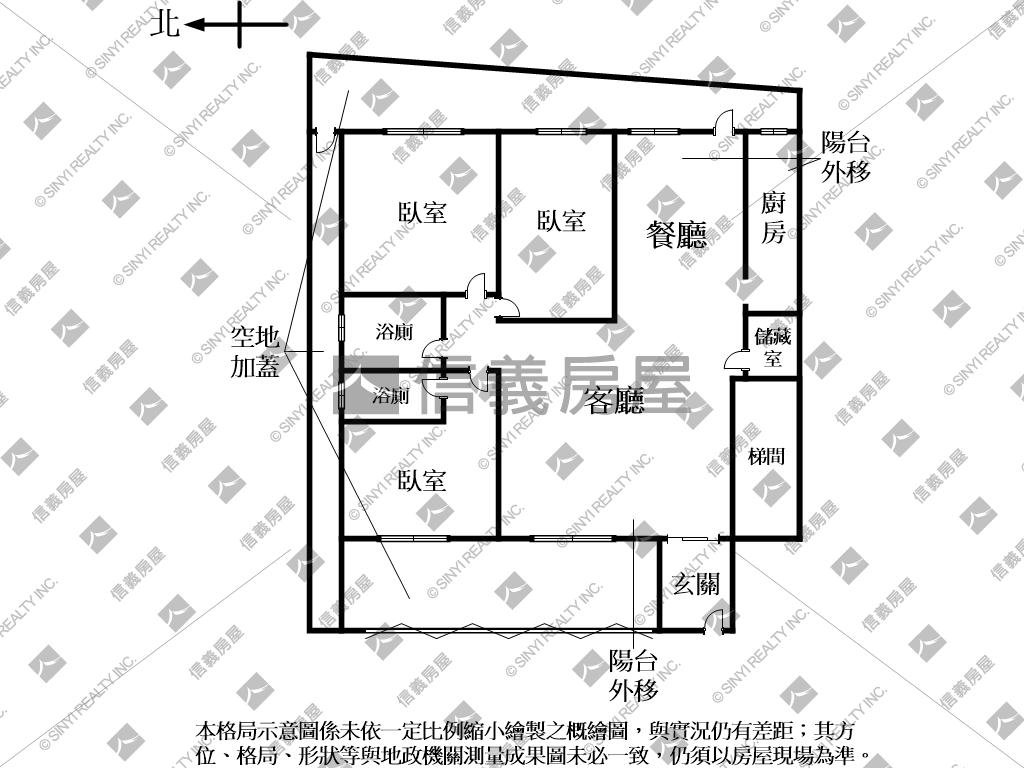 四號公園靜巷一樓房屋室內格局與周邊環境