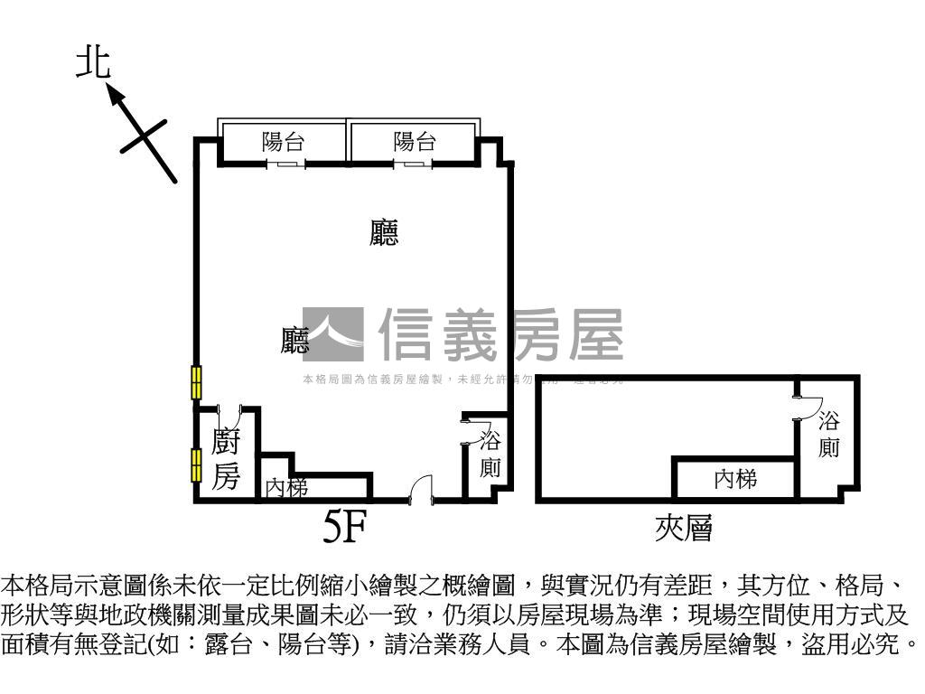 圓山藏富頂樓美景戶房屋室內格局與周邊環境