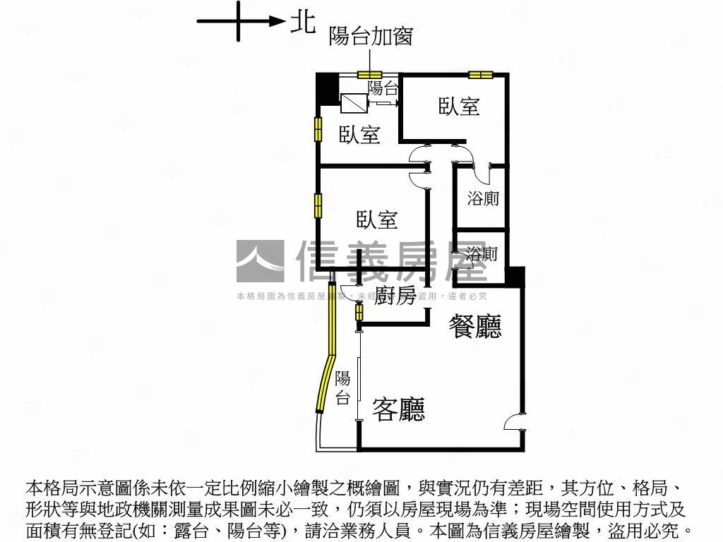鳳山捷運．溫馨三房房屋室內格局與周邊環境