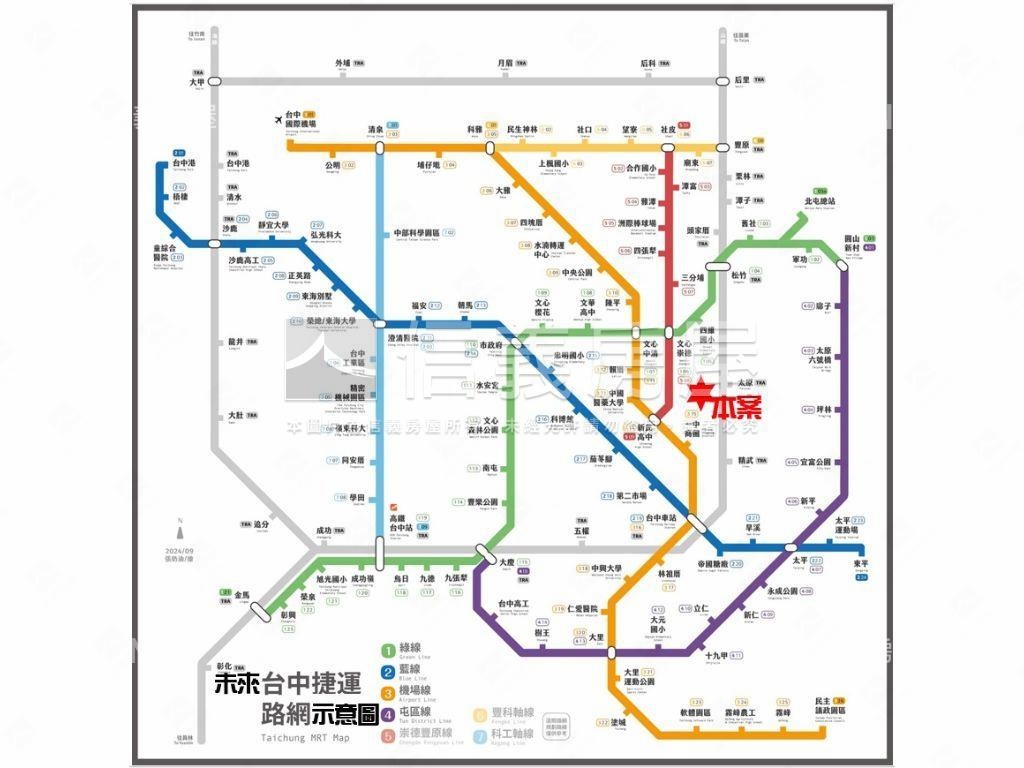 時光織錦高樓三房平面車位房屋室內格局與周邊環境