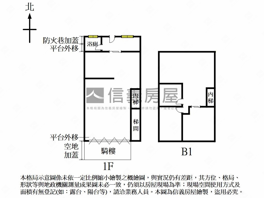 近萬大線店辦大空間店面房屋室內格局與周邊環境