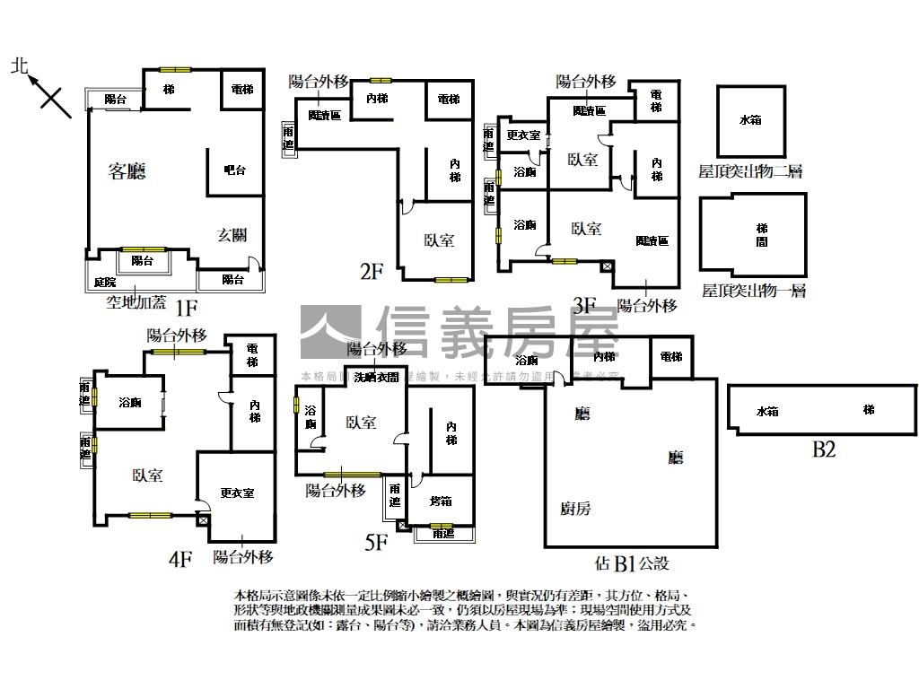 大新板獨棟傳世禮墅房屋室內格局與周邊環境