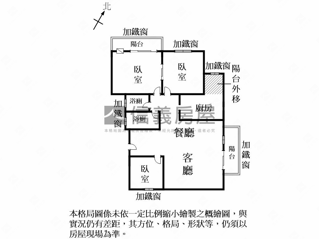 小資收租健身公寓Ａ房屋室內格局與周邊環境