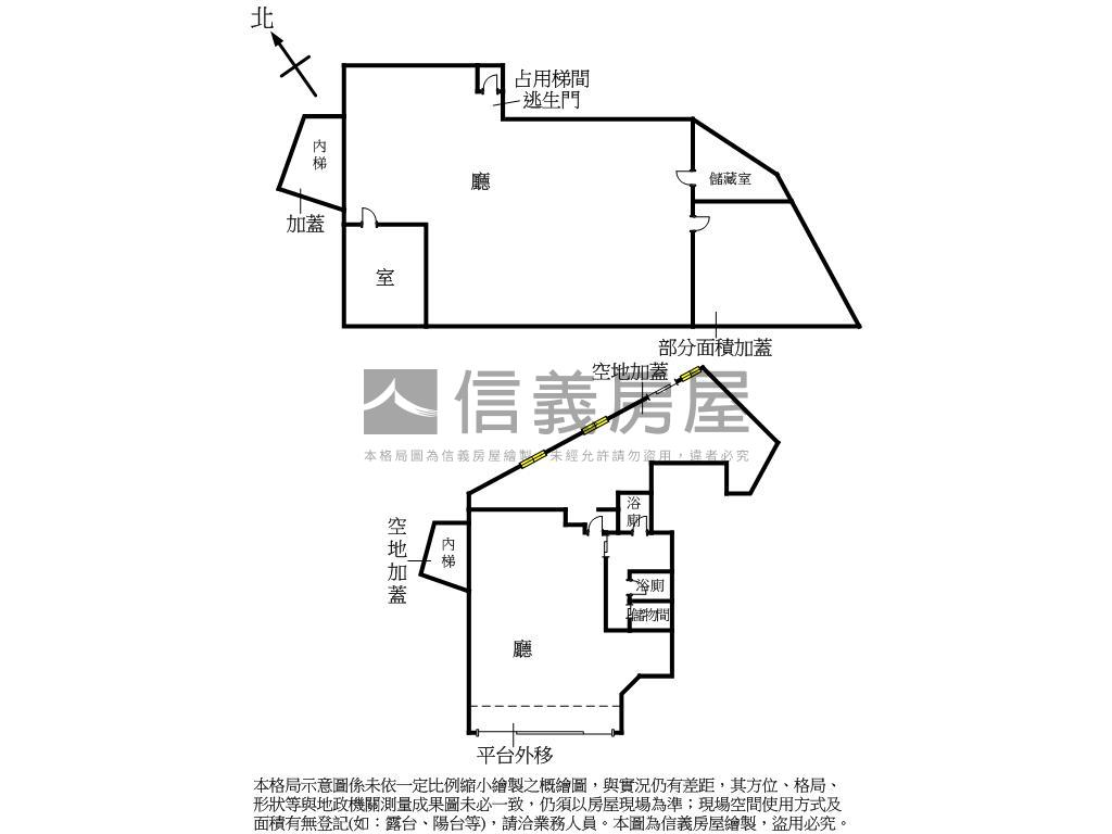 中央路氣派金店面1~B1房屋室內格局與周邊環境