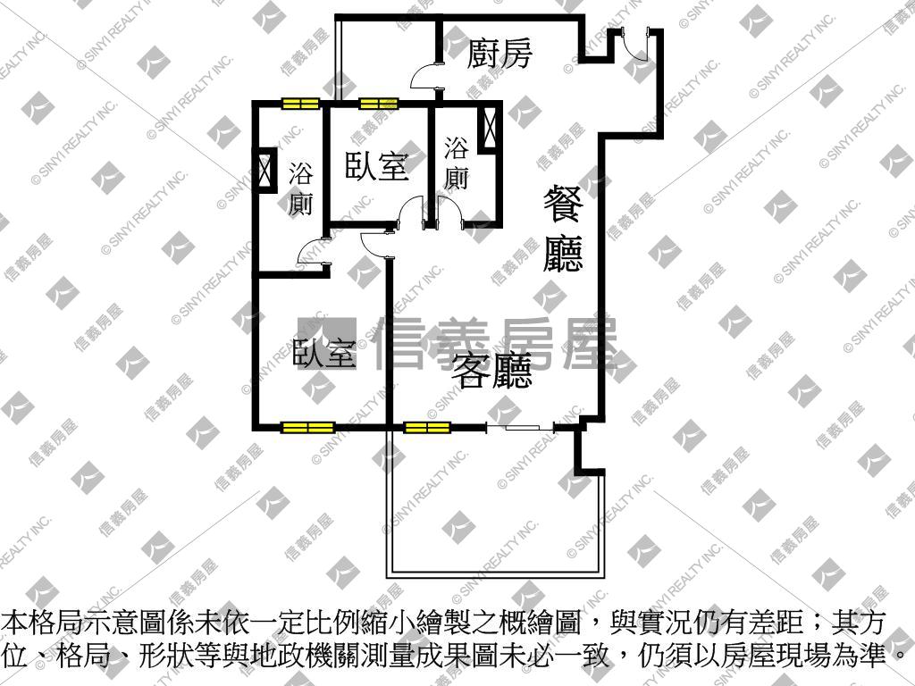 希望之星Ａ５戶１２樓房屋室內格局與周邊環境