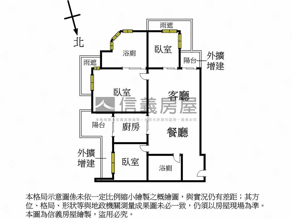台北灣江南美景宅房屋室內格局與周邊環境