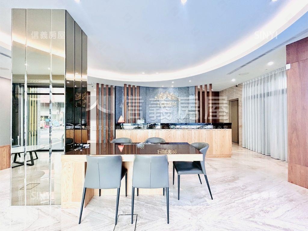 專任巨誠帝苑角間電梯店面房屋室內格局與周邊環境