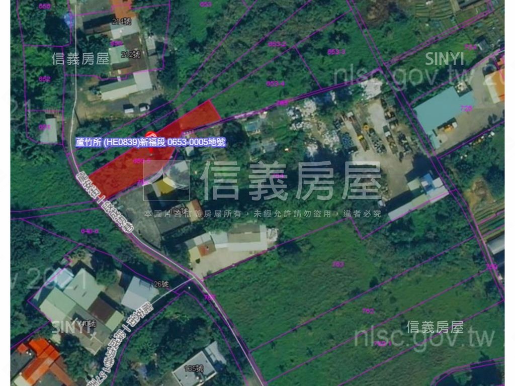 近文新街新福段土地３房屋室內格局與周邊環境