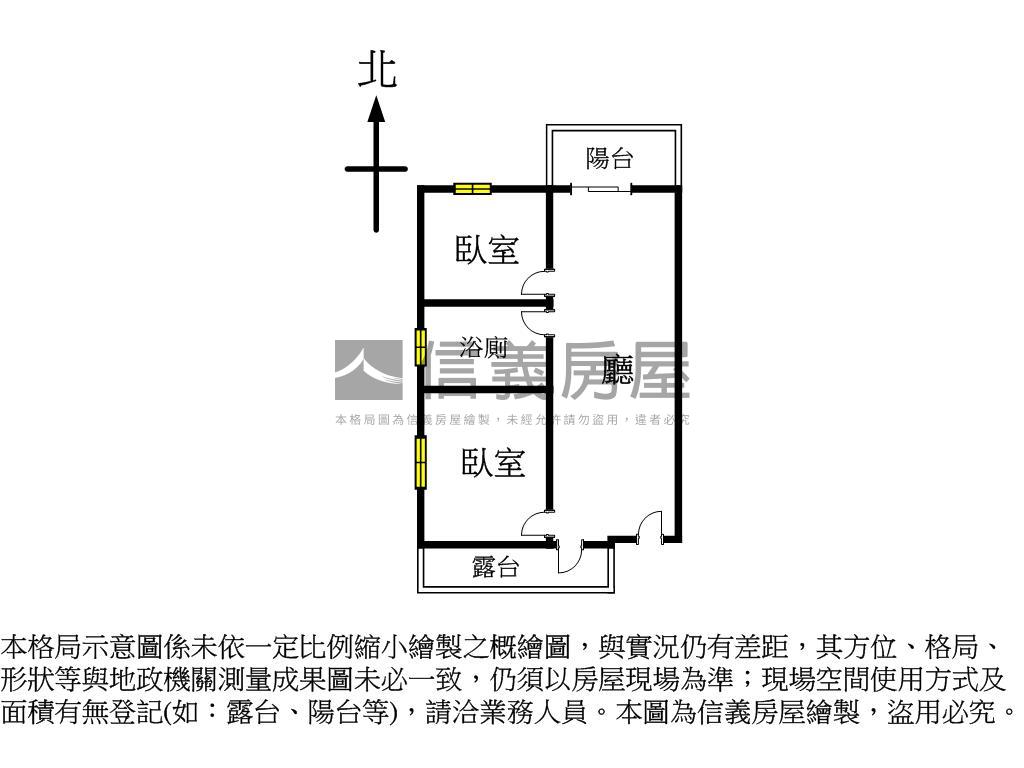 南高雄收租美兩房房屋室內格局與周邊環境