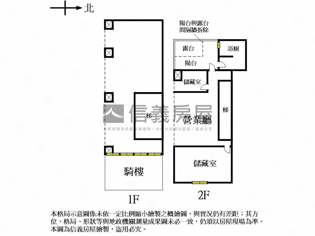 正中正大馬路傳世店面房屋室內格局與周邊環境