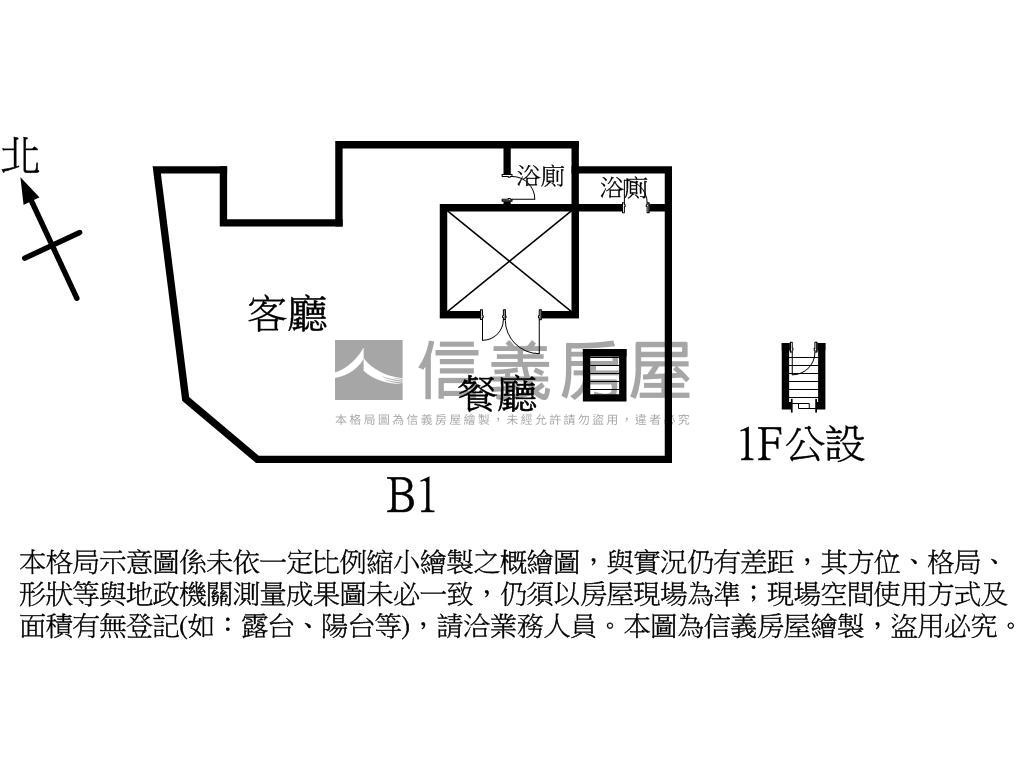 ｜市心｜穩收租黃金大空間房屋室內格局與周邊環境