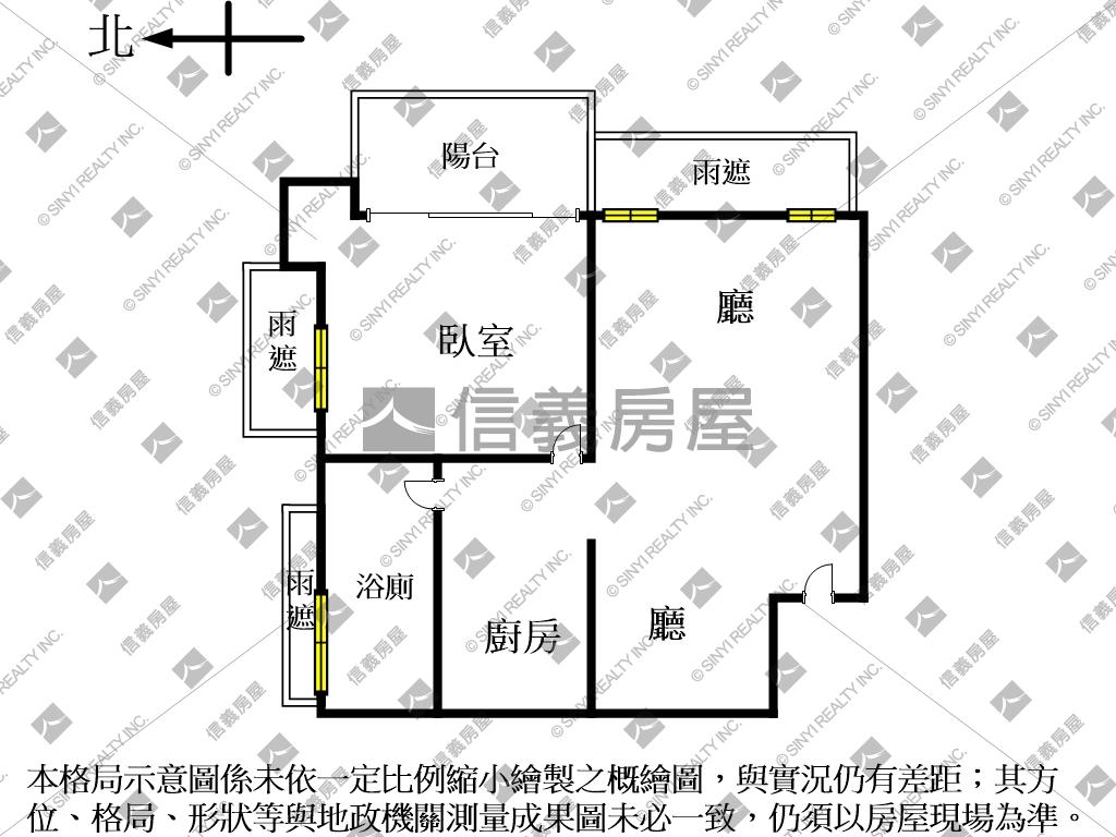 正面１８０度河景無遮蔽房屋室內格局與周邊環境