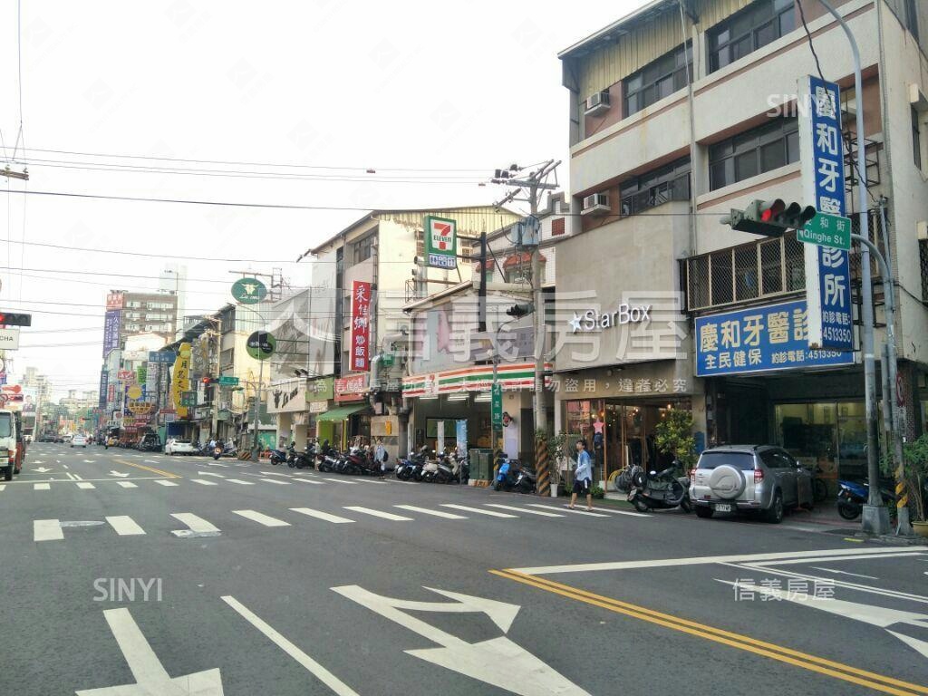 逢甲臨路角間透天店面房屋室內格局與周邊環境