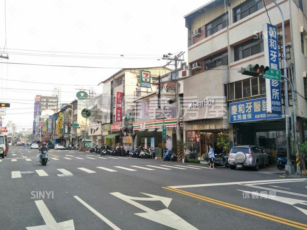 逢甲臨路角間透天店面房屋室內格局與周邊環境