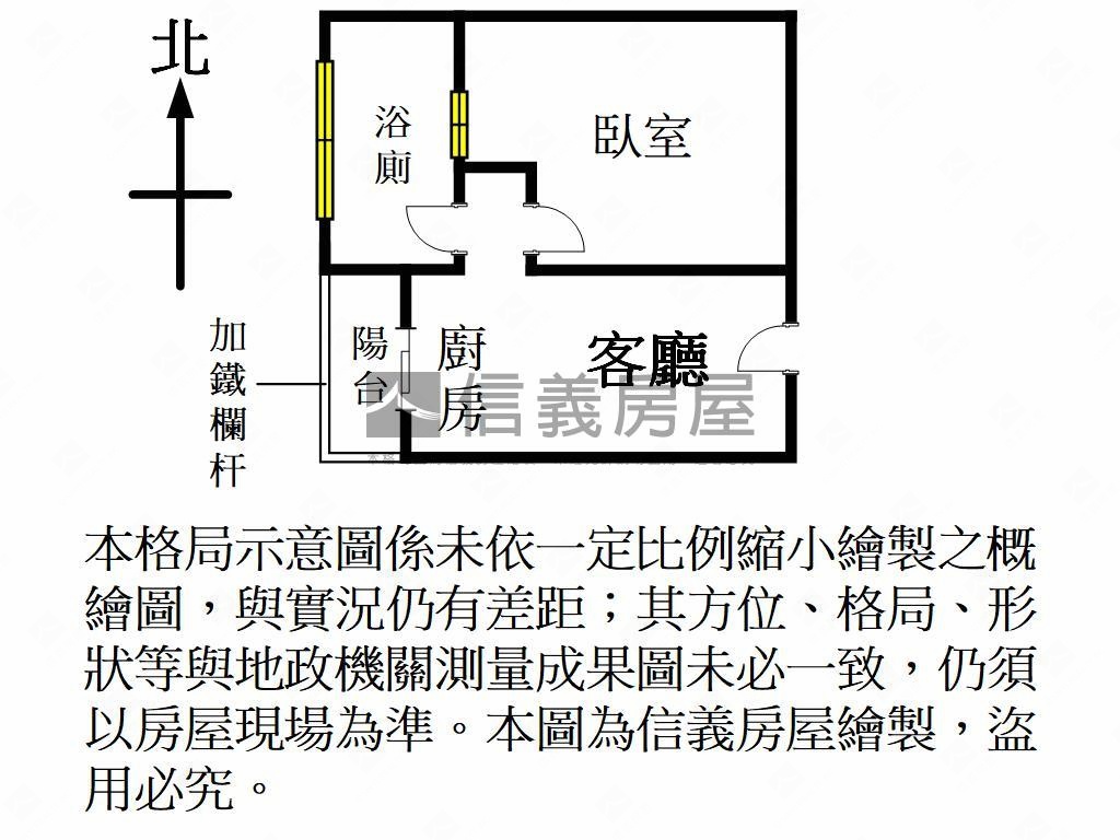 和發天鑽高樓層低總價套房房屋室內格局與周邊環境