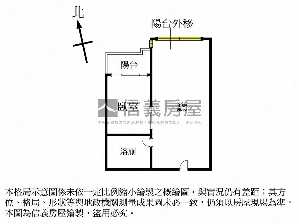 愛眉⍍莊一房車位房屋室內格局與周邊環境