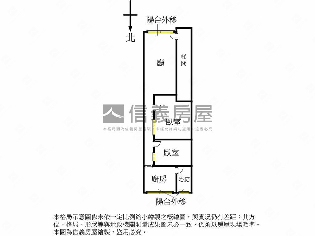 黃金三重站小鋼炮２房美寓房屋室內格局與周邊環境