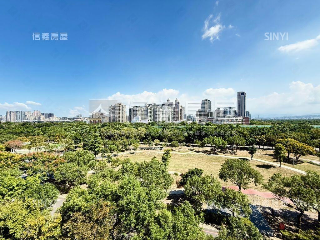 稀有水公園大兩房面公園房屋室內格局與周邊環境
