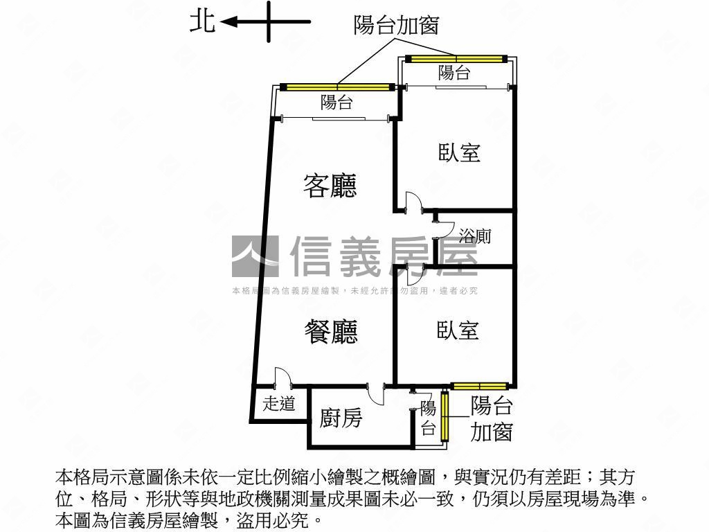 九龍華廈管理美裝成家兩房房屋室內格局與周邊環境