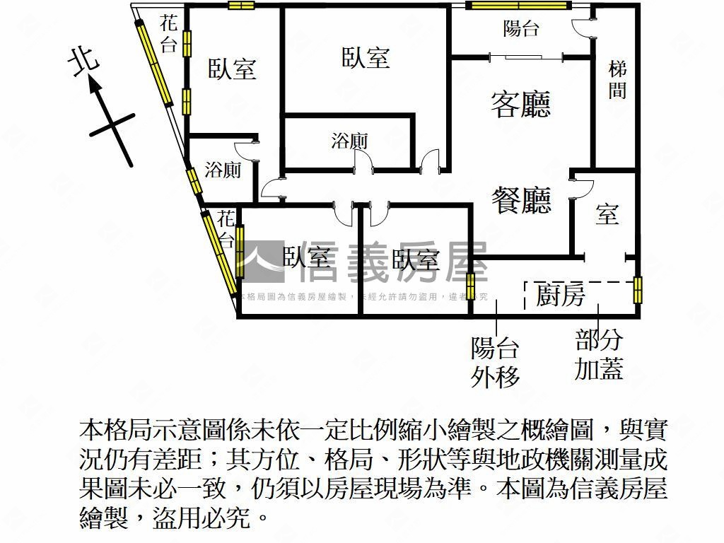 八德大湳市場－大四房美屋房屋室內格局與周邊環境