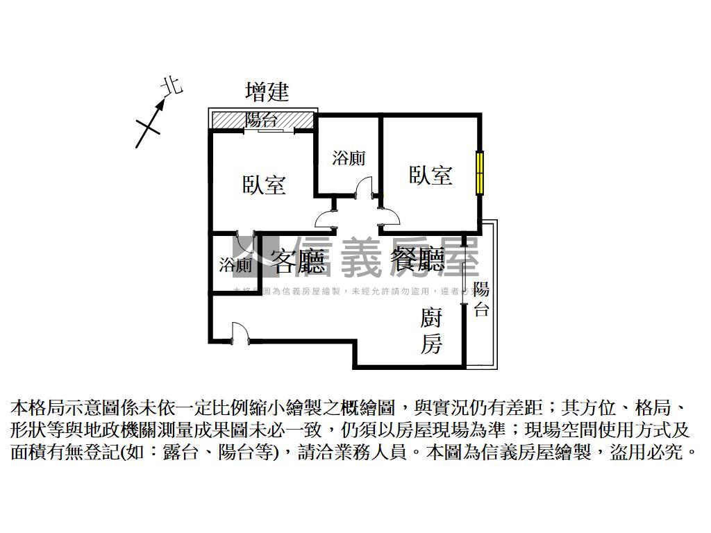 達億美好時光２房２衛Ｂ房屋室內格局與周邊環境
