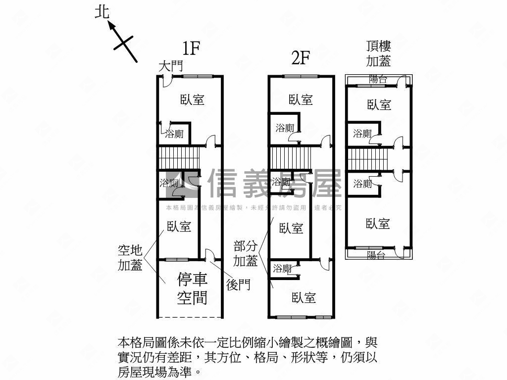 南郭路收租透天房屋室內格局與周邊環境