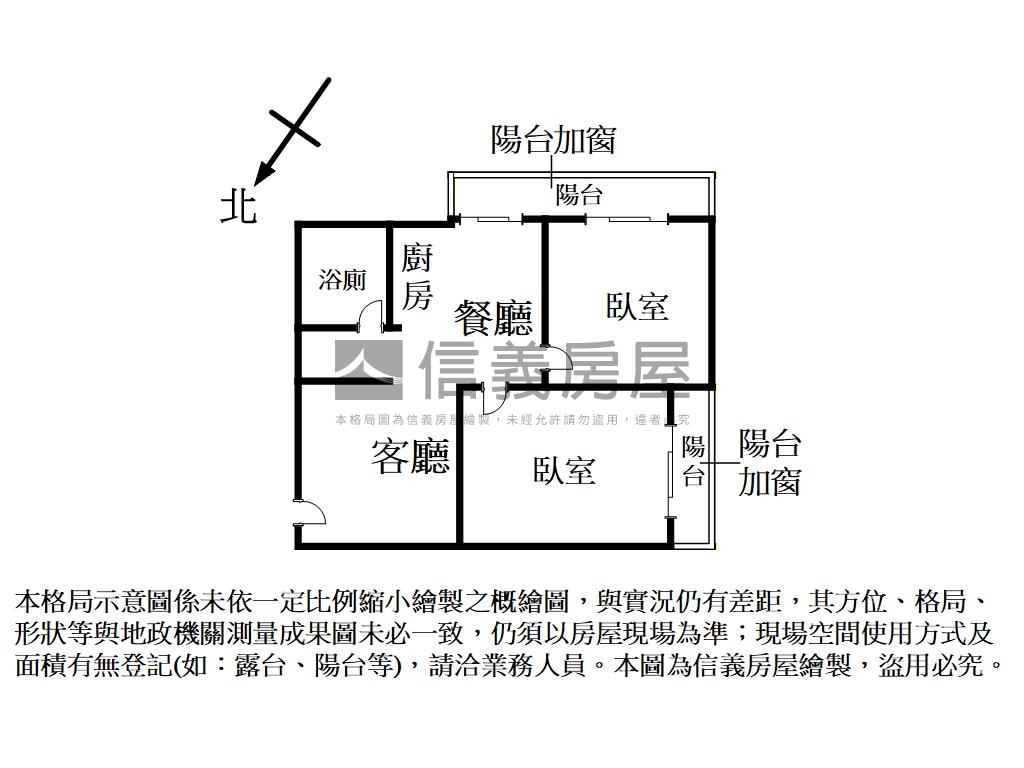 華府園★中正學區電梯兩房房屋室內格局與周邊環境