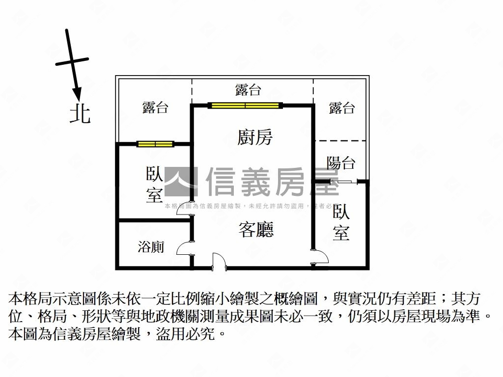 林口明亮兩房美屋富堡仁愛房屋室內格局與周邊環境