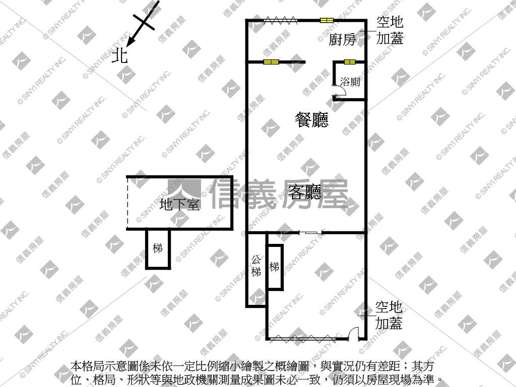 埔墘活巷大空間一樓房屋室內格局與周邊環境