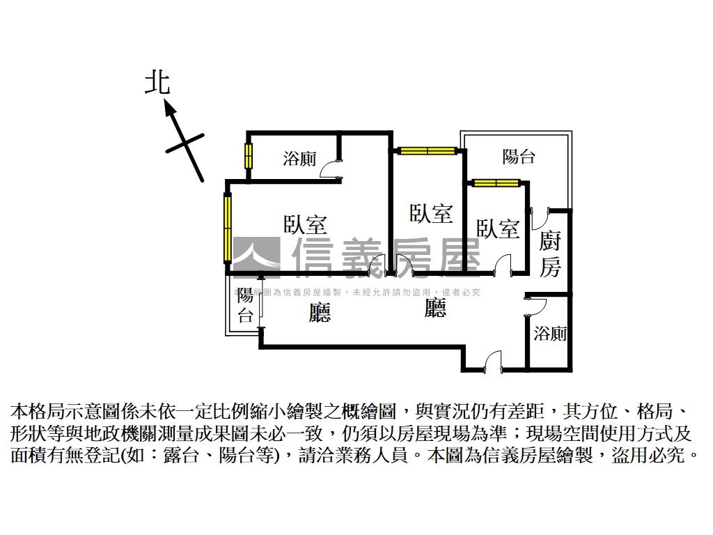 Ａ７大華昇耕靜美三房車位房屋室內格局與周邊環境