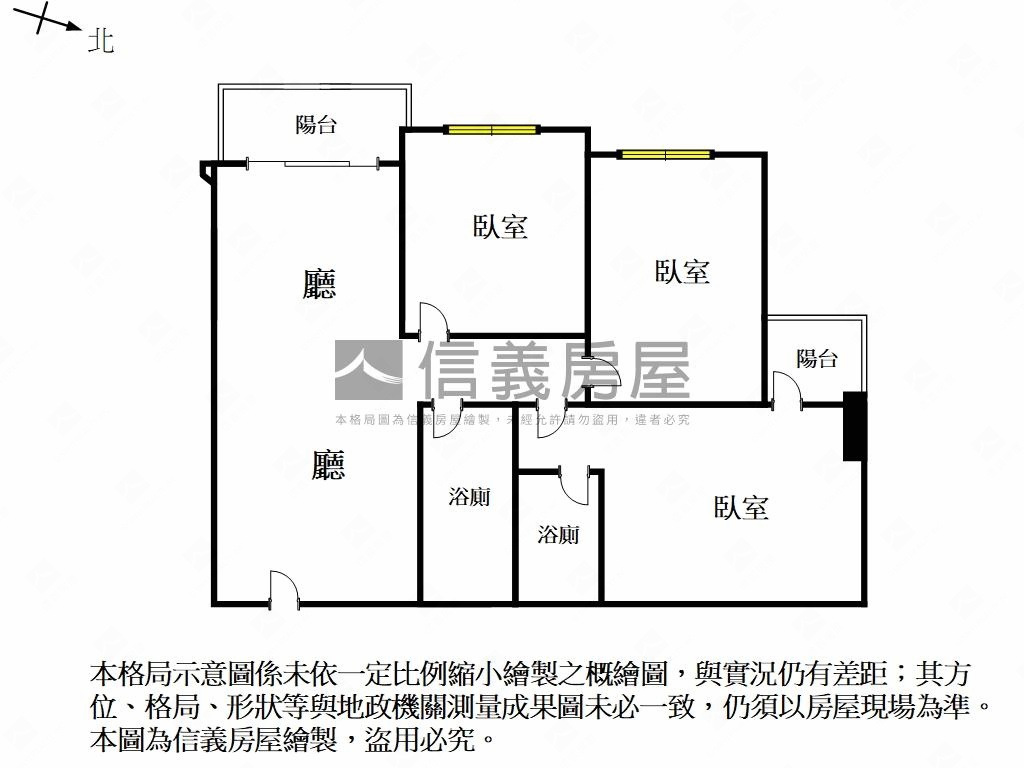 善化南科全新三房Ｃ房屋室內格局與周邊環境