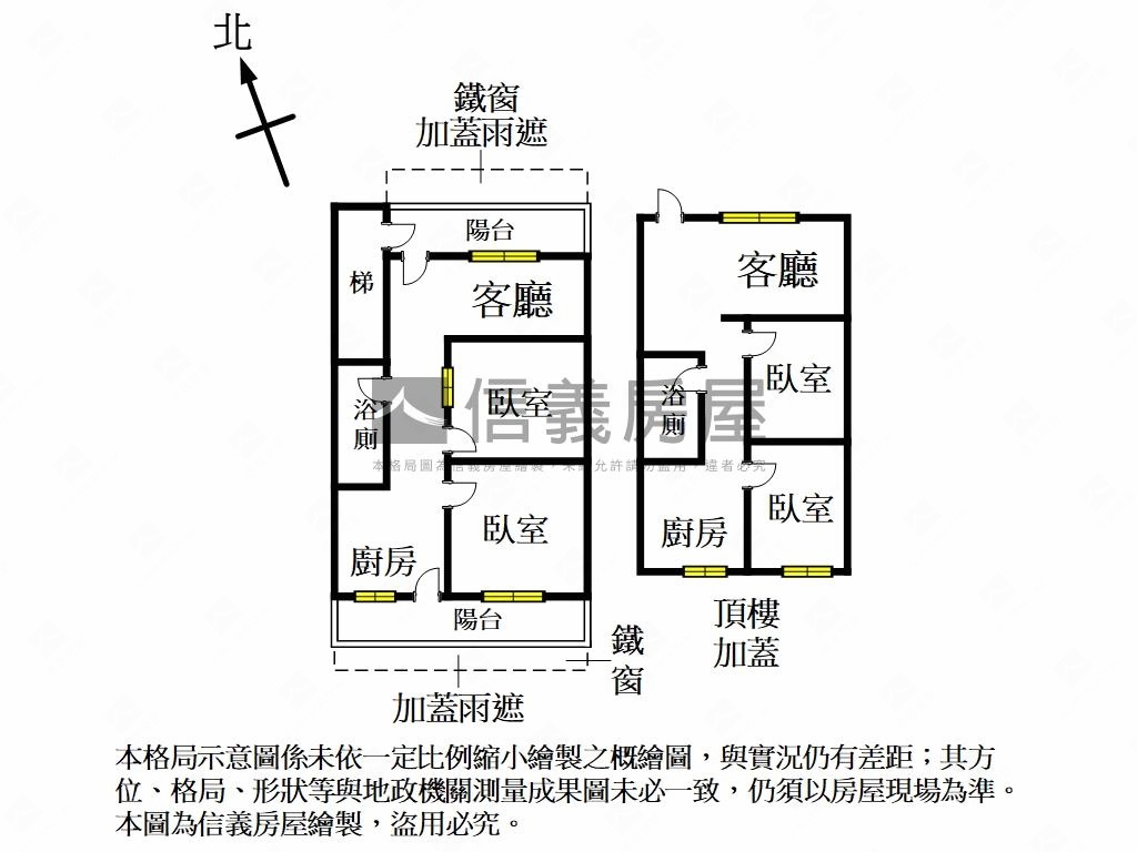 大觀路頂加陽光美寓房屋室內格局與周邊環境
