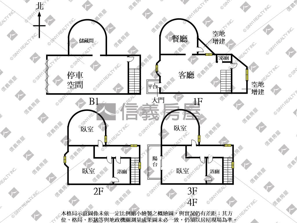 近信義國中小優質美墅房屋室內格局與周邊環境