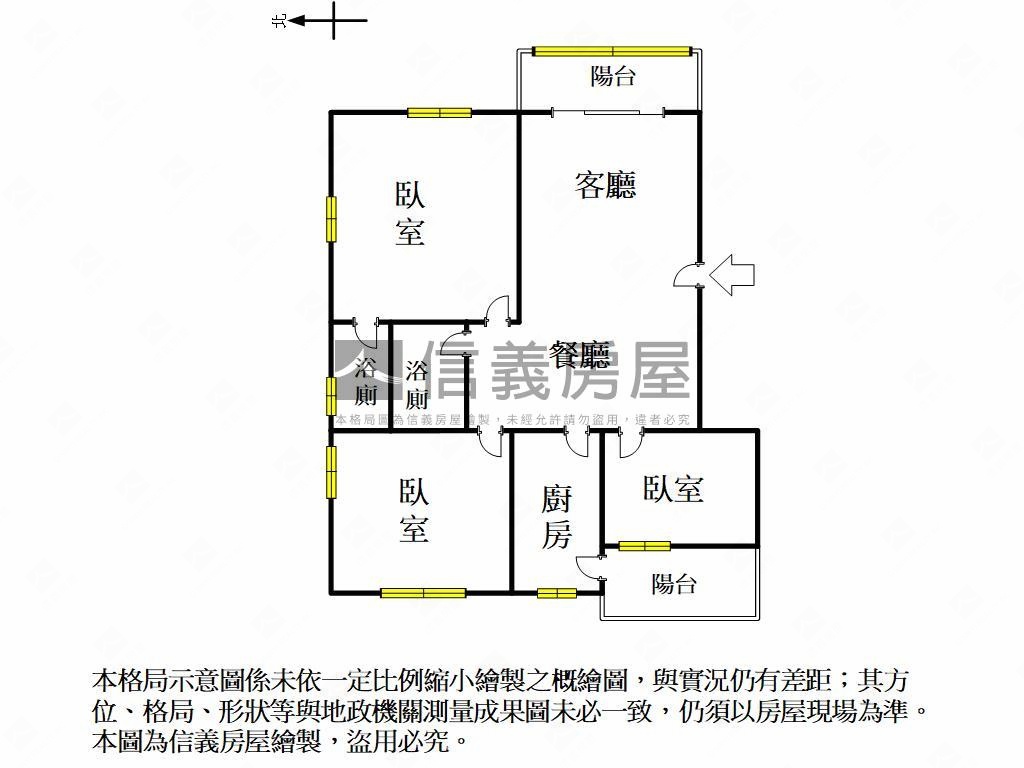 鳳山車站三房平車房屋室內格局與周邊環境